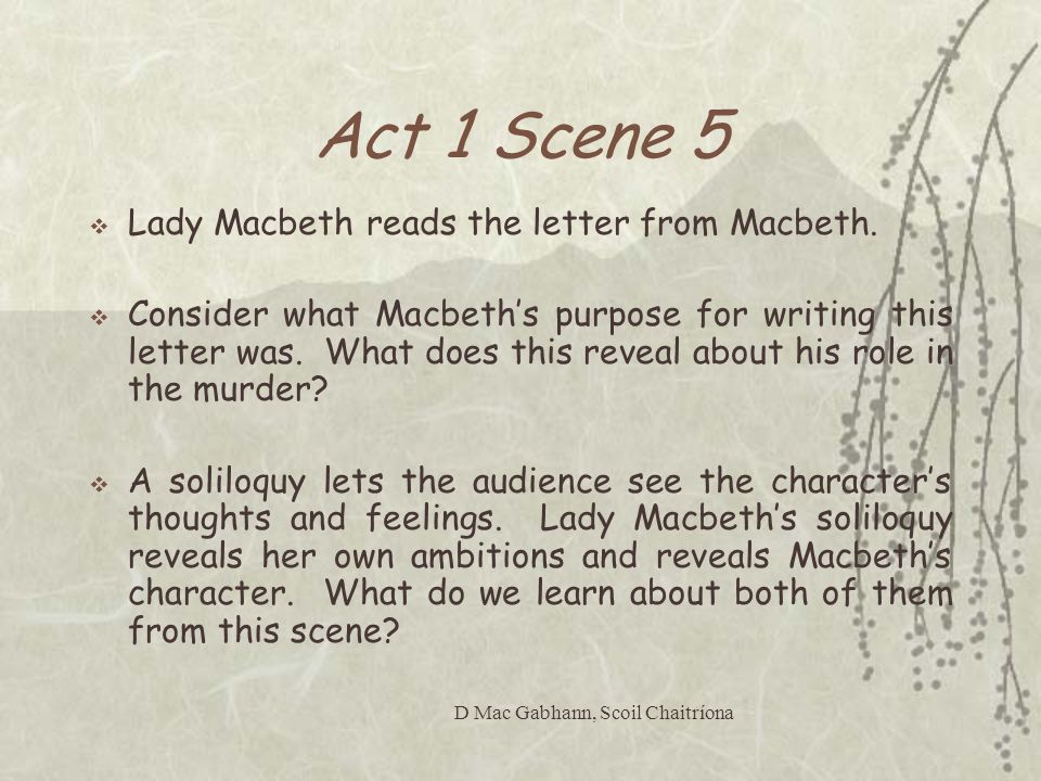 “Macbeth” – Important quotes to memorize
